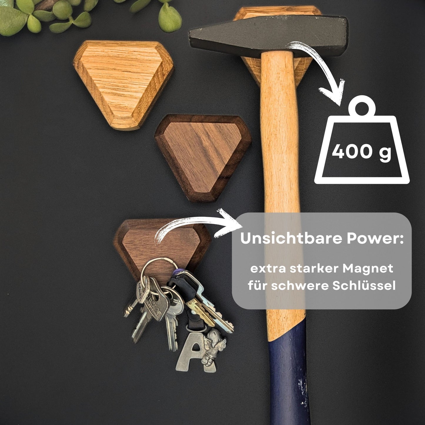 Magnetischer Schlüsselhalter zur Schlüsselorganisation